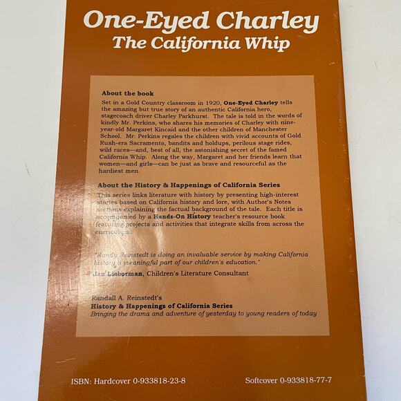 Signed Edition One-Eyed Charley by RA Reinstedt - Picture 7 of 7